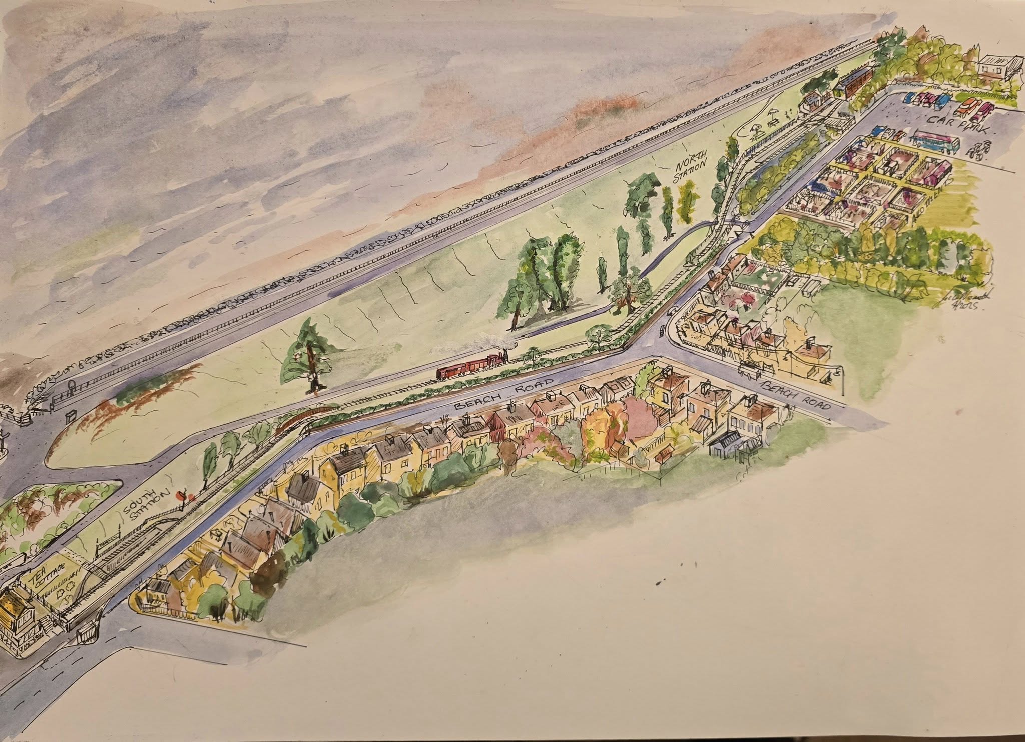 Severn Beach Miniature Railway Vision
